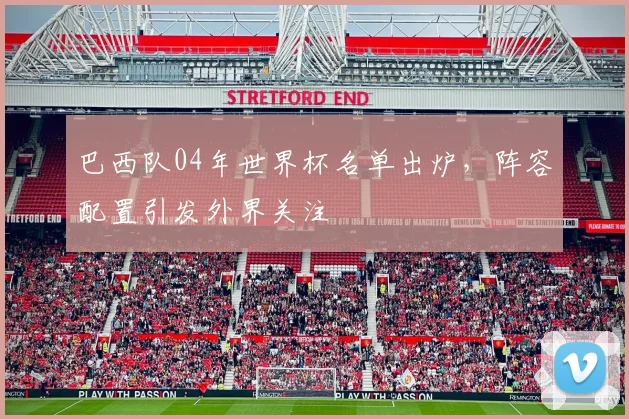 巴西队04年世界杯名单出炉,阵容配置引发外界关注